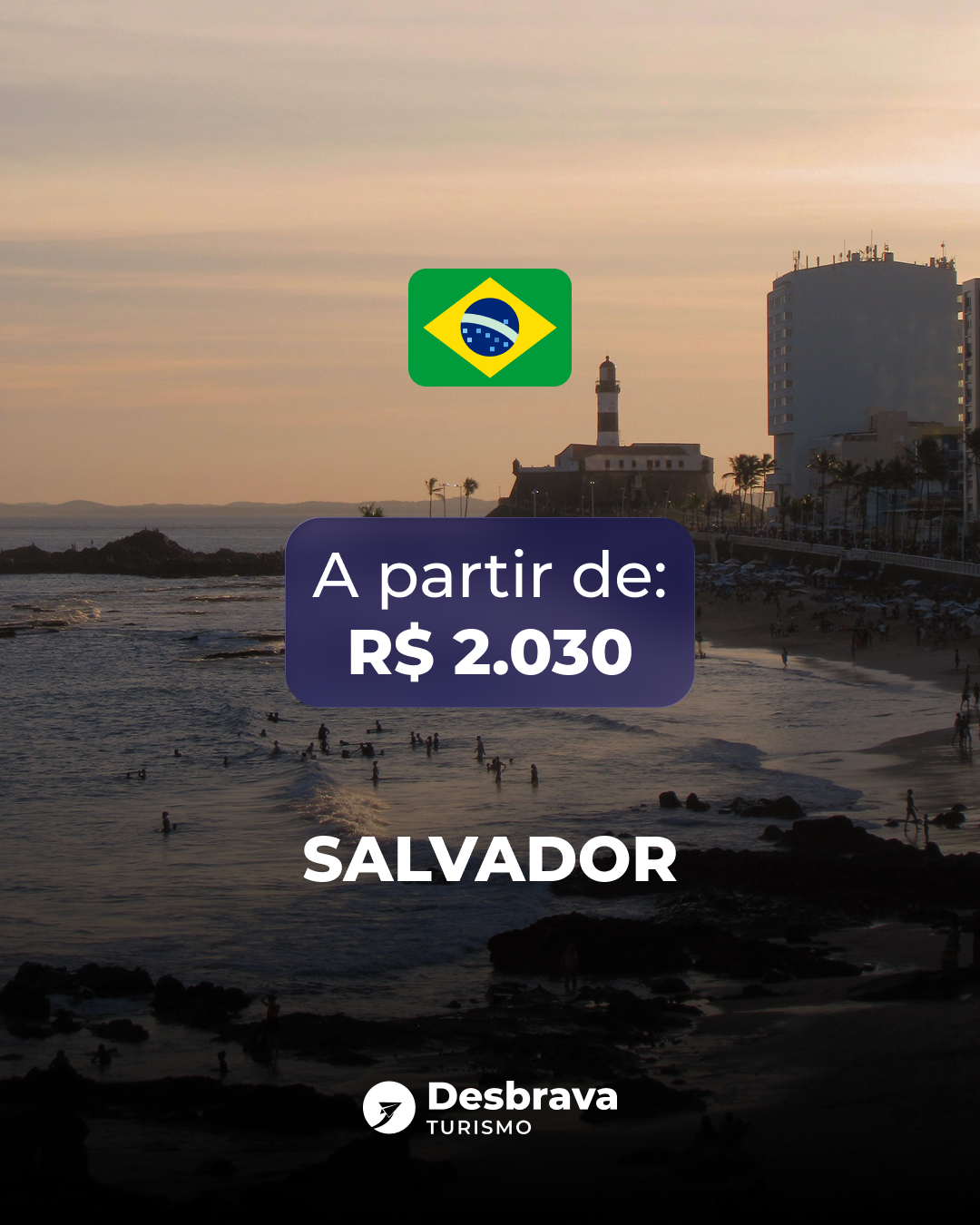 Desbrava Turismo - Expedições em grupo e Experiências inesquecíveis modelo pacote ssa